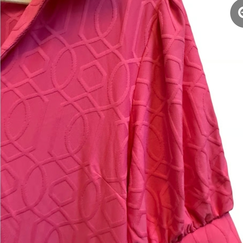 NWT Jude Connally Vibrant Pink Mini Dress. Size M - Picture 2 of 12